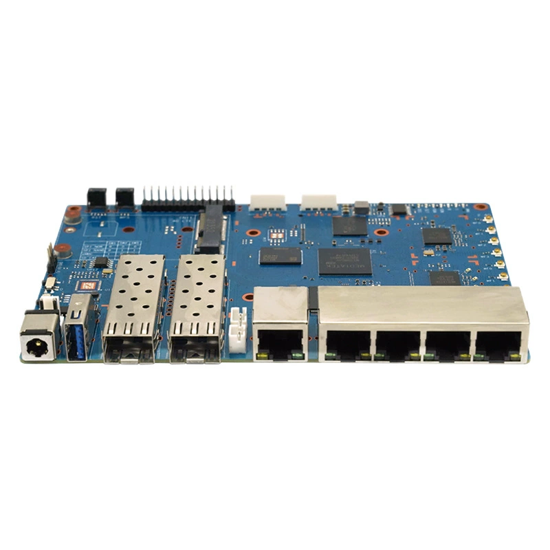 Banana Pi BPI R3 открытая маршрутизаторная плата разработки, MediaTek MT7986 поддерживает SFP