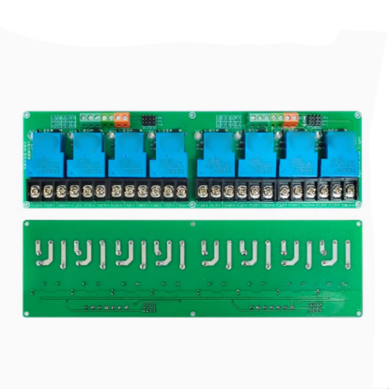ZK 8路继电器模块30A高低电平自动化控制触发PLC智能家居5V12V24V