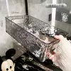 Transparent gray glacial pattern