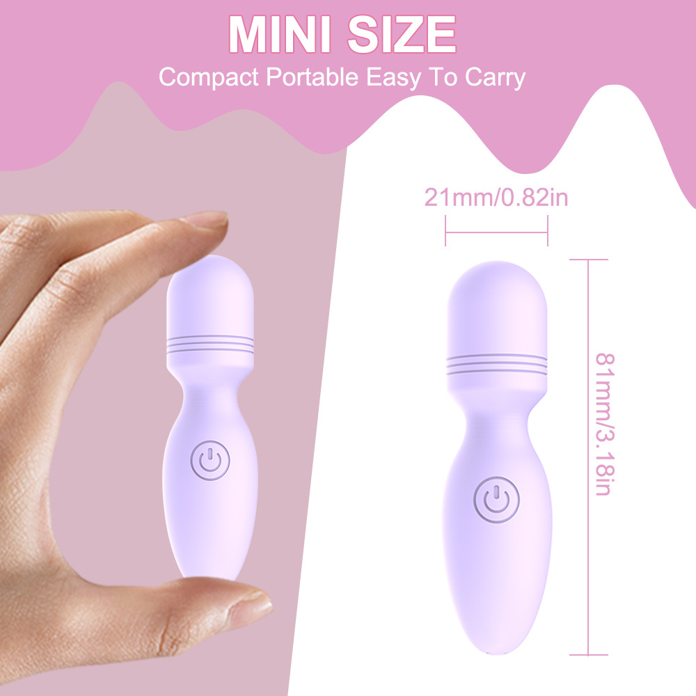 Mini massage staaf usb oplaadbare vibrator voor vrouwen speeltje_voghion.com