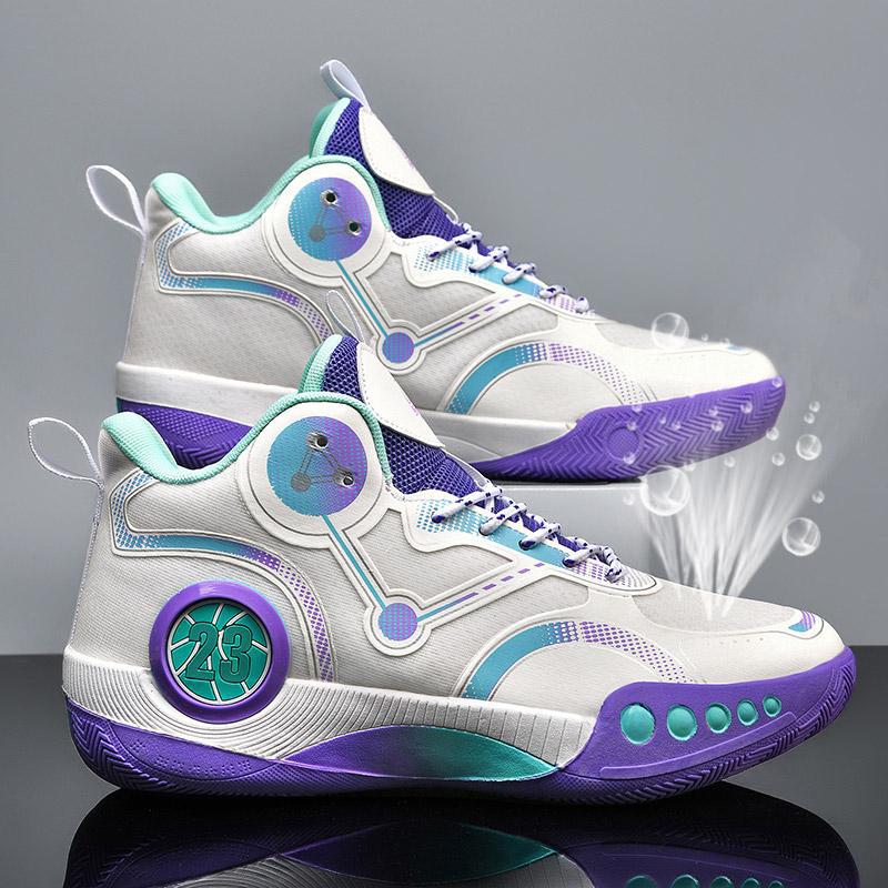 8050 흰색과 보라색 메쉬 표면