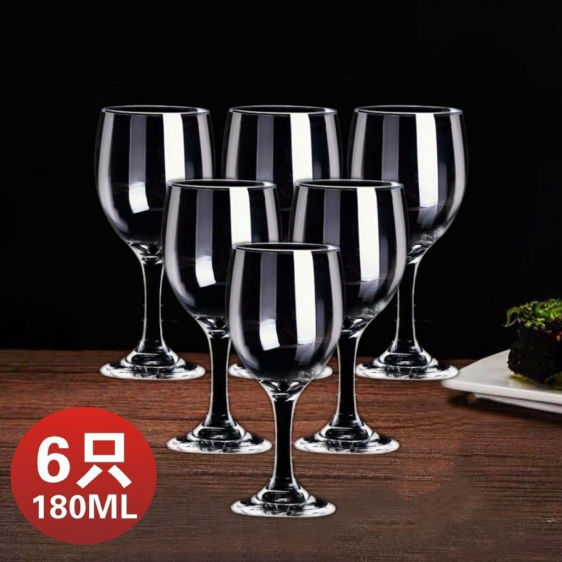 6개입 와인잔 181ml - 뛰어난 가성비