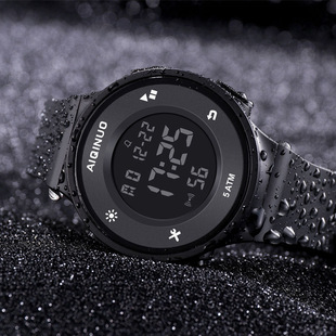 2021 Hot Selling Fashion Luminous Electronic Watch Multifunctional Outdoor Sports Waterproof Light Men's and Women's Business Electronic Watch Wholesale