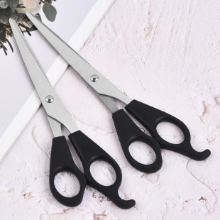 Factory wholesale beauty scissors children's household Barber scissors stainless steel large flat scissors professional barber tools