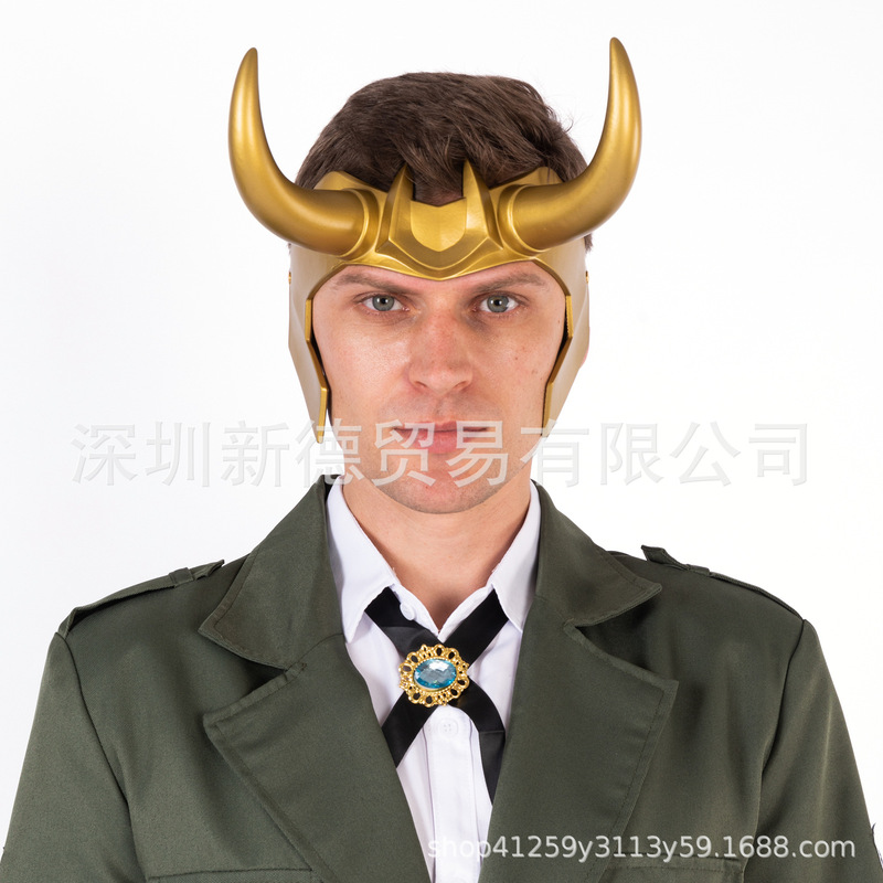 2022 New Movie Rocky Mask Marvel Movie Character Model Halloween Props PVC Hard Glue Performance Helmet