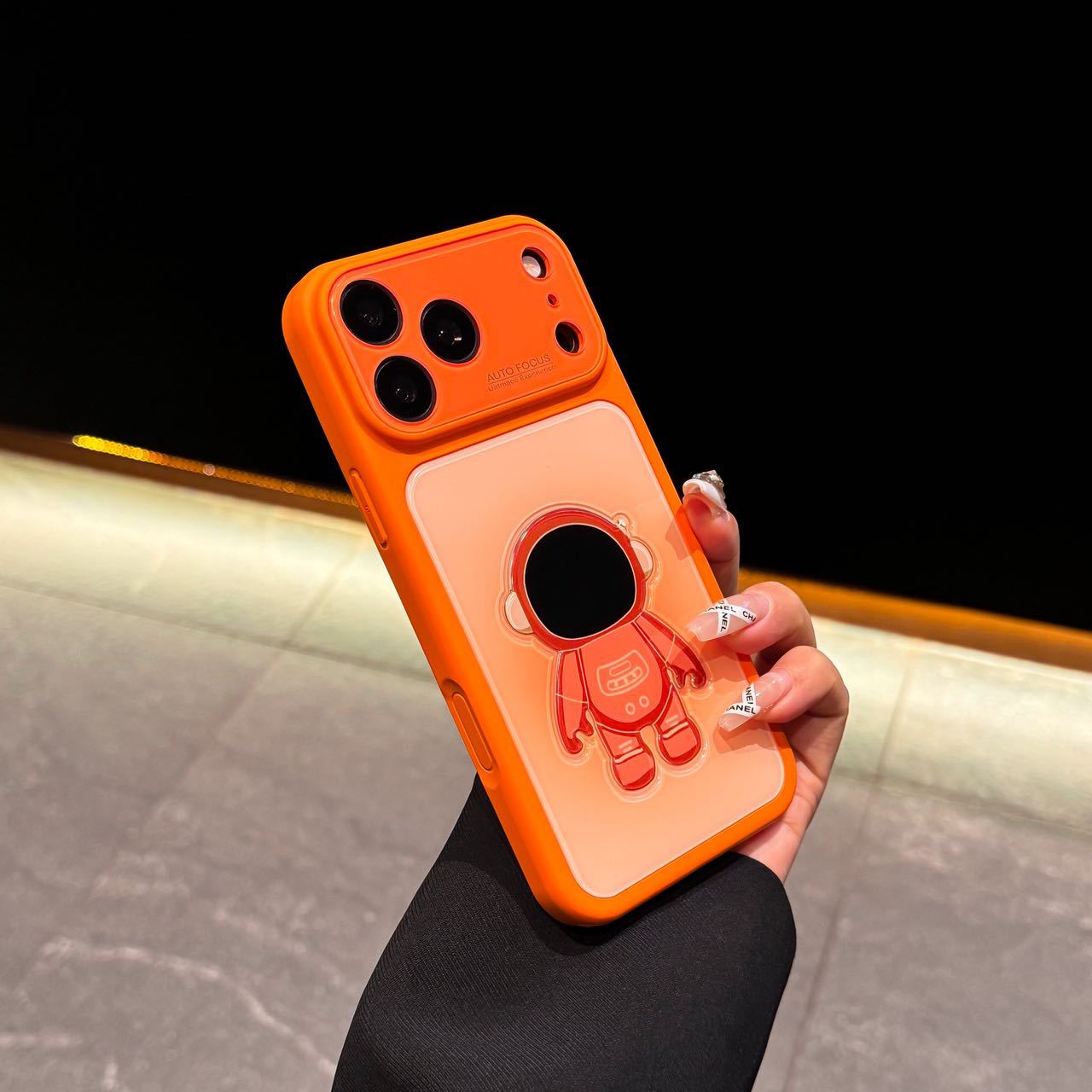 Funda para iPhone de Astronauta 3D de PC, Resistente a Caídas y Antigolpes image 8