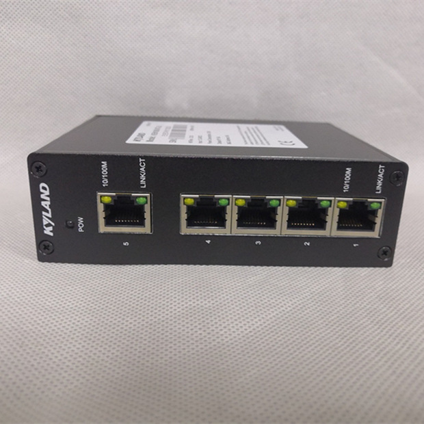 东土KIEN1005A-5T-L2-L2 非网管型卡轨式工业交换机(5电口）