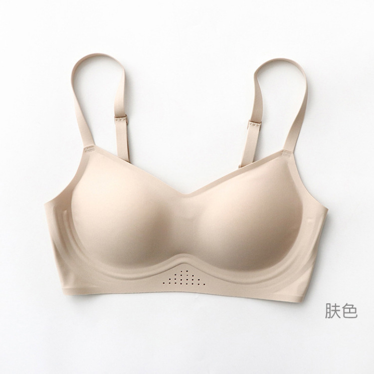 5533 deportes de Estilo Chaleco de yoga sin costuras tira de jalea ropa interior sujetador push-up de las mujeres sujetador de la espalda de la belleza inalámbrica transpirable