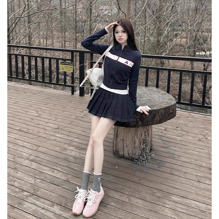 AH顶板复古阿甘鞋2025秋新款真皮耐磨百搭运动休闲时尚带德训鞋女|undefined