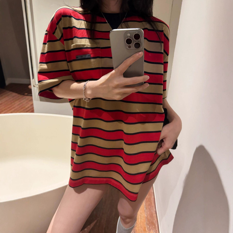 Pula Brand Cross-Border Authentic Version 2026 New Couple Style Classic T-Shirt Summer Trendy Fashion Unisex Style