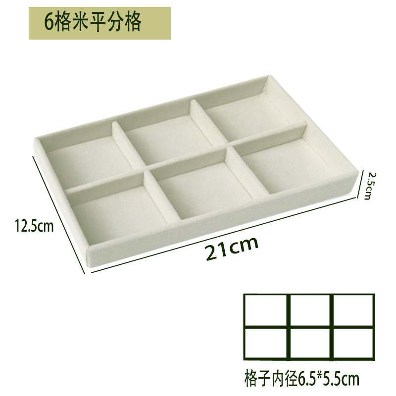 Muestra de joyería negra de alta calidad de tela de vello para ver paletas de joyería caja de almacenamiento collar de joyería anillo bandeja de visualización image 35