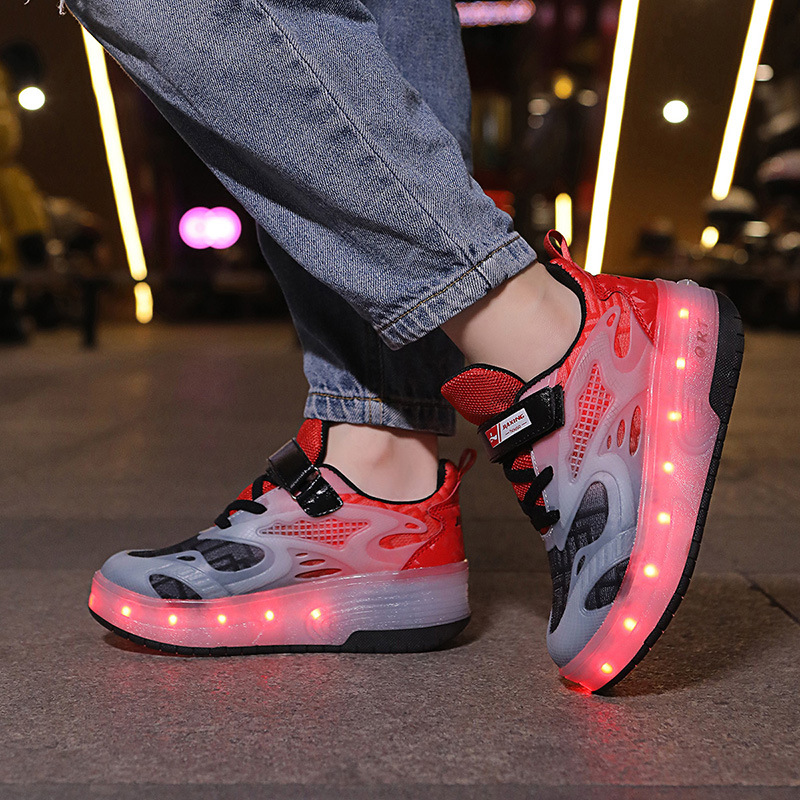 Skateschuhe Mit Unsichtbaren Rollen Für Kinder Und Schüler_voghion.com