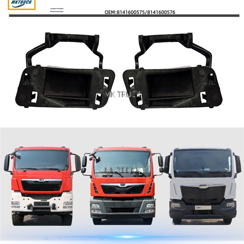 Soporte de volteo de la cubierta de limpieza de faros 81416100575/81416100576 para piezas de camiones MAN