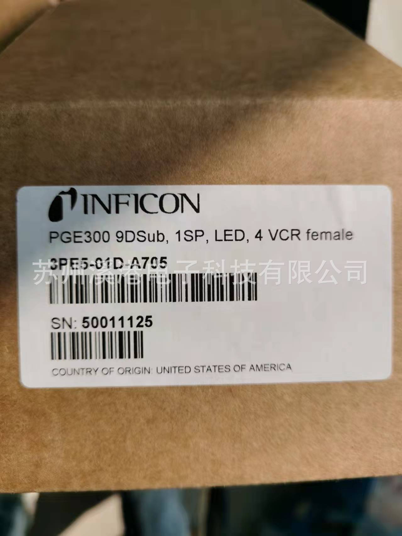 原装全新INFICON PGE300 3PE5-01D-A705 9DSub 4VCR真空计