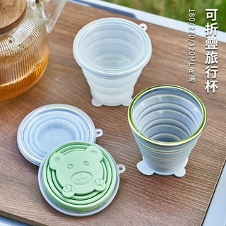 折叠漱口杯子刷牙杯旅行洗漱套装便携式用品牙刷盒一次性牙具