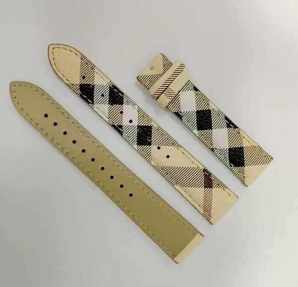 18MM plaid striped stitching without buckle