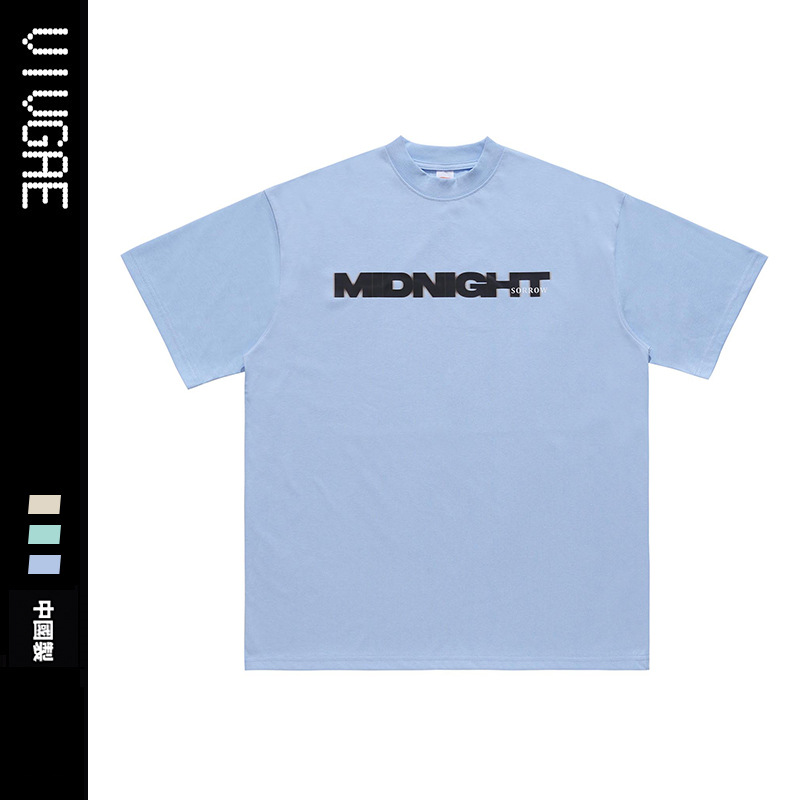 Vivgae Men's Tide 2023 Simple letters print Hemop Hiphop Rock Loose…