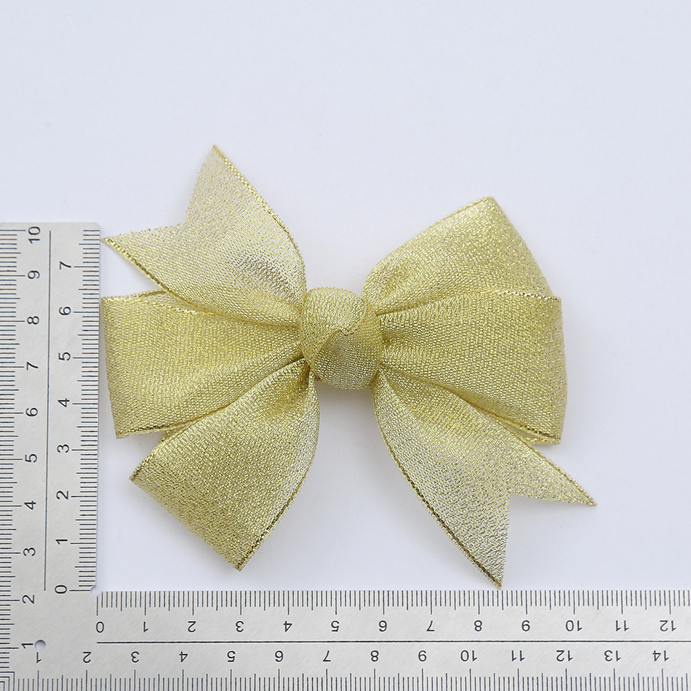 Nuevos accesorios de bricolaje de lazo simple, accesorios para el cabello de tela, accesorios para horquillas de cola de golondrina, zapatos para niños, accesorios de ropa de flores