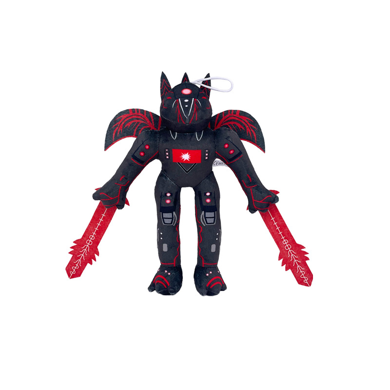 Transfronterizo skibidi toilet plush inodoro hombre Titán monitor hombre peluche muñeca juguetes para niños