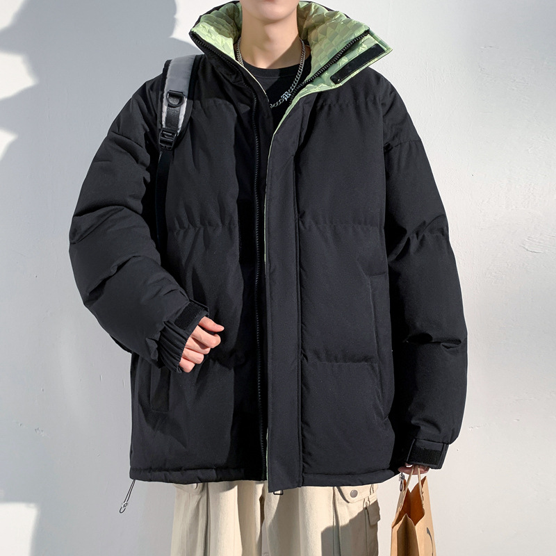 男士棉服冬季加厚2024新款保暖面包服外套情侣款男女同款高级感东