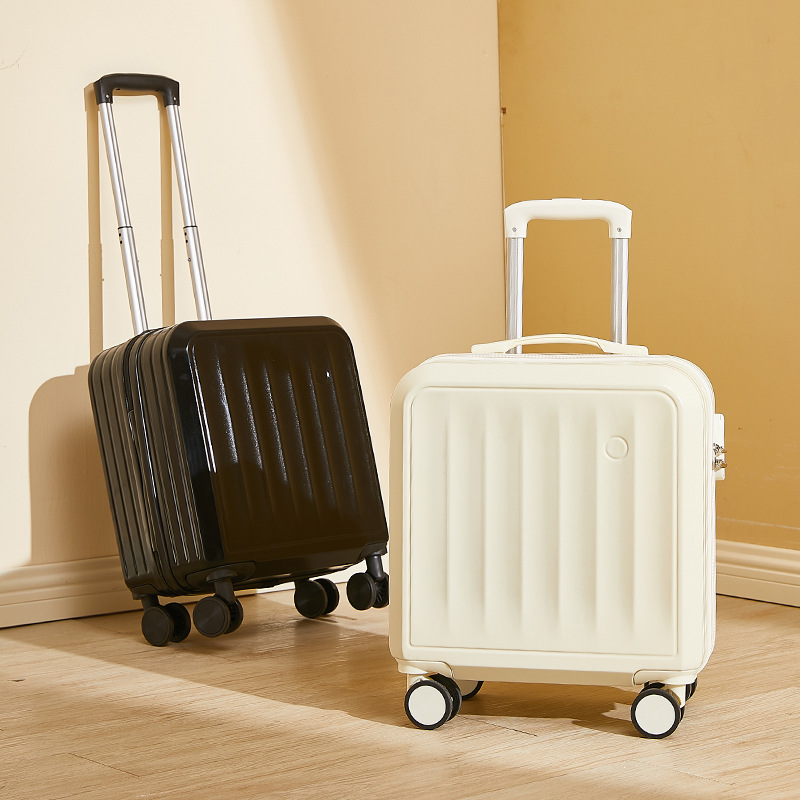 18 colos új tok, kis távolságra utazó kis bőrönd, női jelszó doboz, univerzális kerék_voghion.com