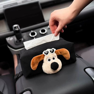Doll Car Interior Armrest: Car tissue box/set