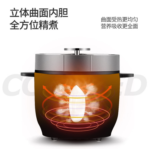 Factory Enterprise Annual Meeting Gift Car Electric Rice Cooker 24V Car Cooker Cross-border Distribution with Heating Car Rice Cooker