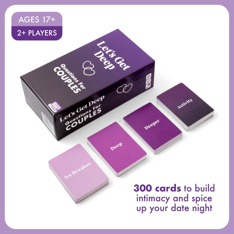 Let's Get Deep by Relatable, A Question Card Game for Couple|undefined