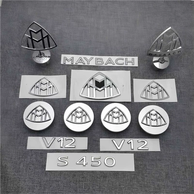 S480 vertical emblem, S560 emblem, Car logo