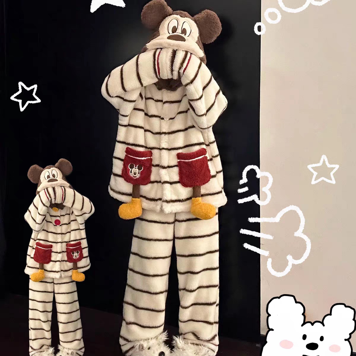 짧은 미키 마우스 세트