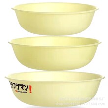 现货批发开饵盘三件套 磨砂不沾饵钓鱼拉饵盆 大中小号钓鱼饵料盆