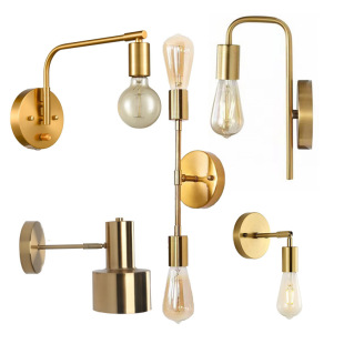 Nordic Simple Bedroom Bedside Lamp Wall Lamp Corridor Balcony Aisle Bathroom Background Wall Hotel Aisle Staircase Lamp