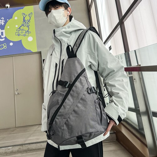 2025 New Spring Cross-border Leisure Fashion Chest Bag Large Capacity Outdoor Cycling Camping Backpack Shoulder Bag
