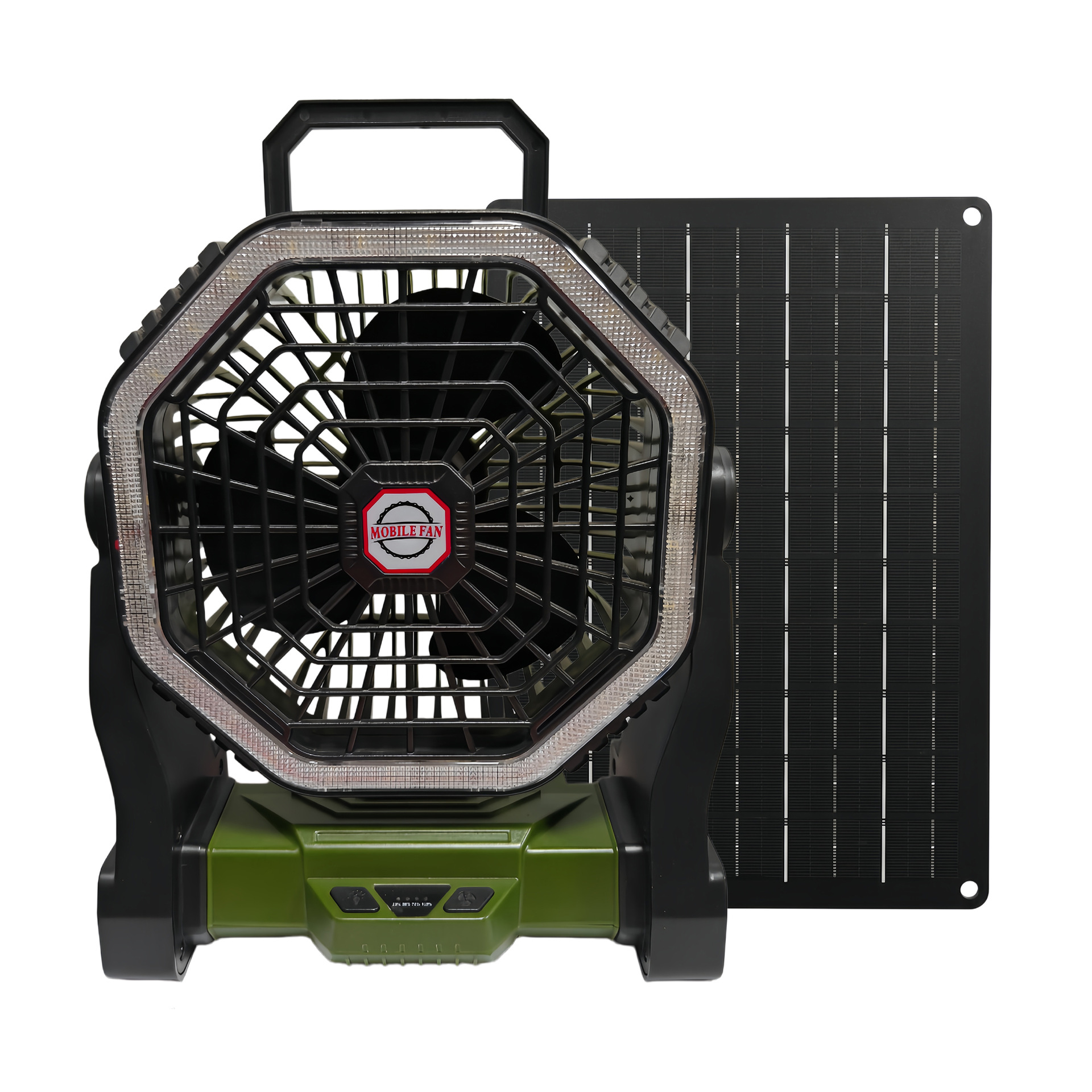 Verde militar R18 (con panel fotovoltaico)