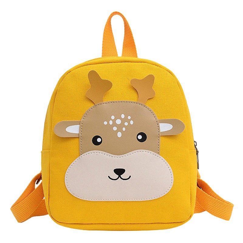 Baby От 3 до 6 лет Школьная сумка для детского сада 2023 Новый холщовый рюкзак для мальчиков Мультфильм милая девушка Модный рюкзак