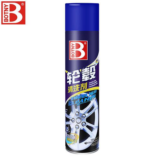 Botili wheel cleaner, car tire rim cleaner, powerful wheel rim decontamination, sludge removal and maintenance agent