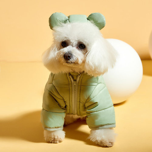 Dog clothes winter warm small dog clothing teddy bear winter sweater cat pet supplies popular winter fashion