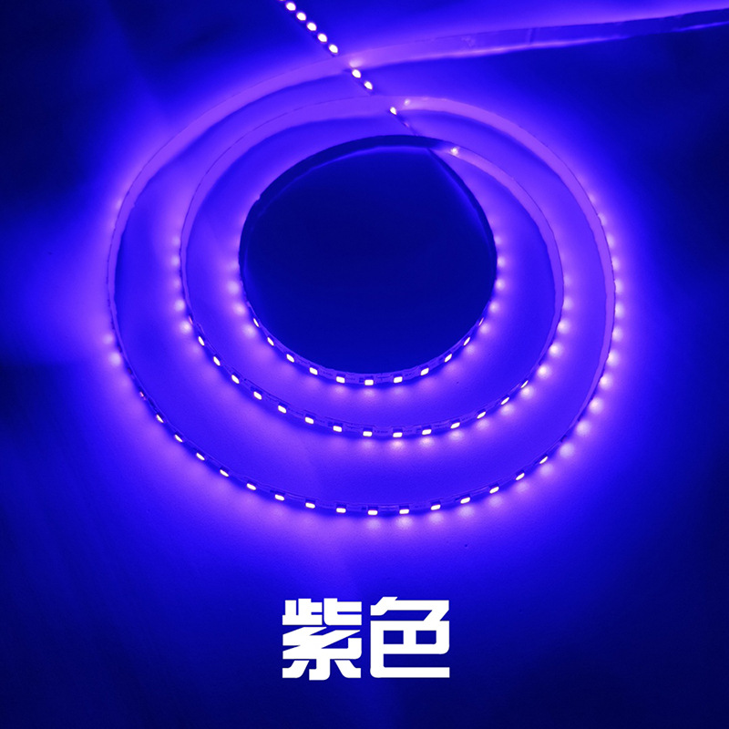 6mmS LED correa de lámpara flexible 12V por metro 120 lámpara 2835 lámpara desnuda no impermeable lámpara de neón dividida