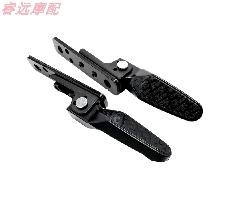 Modified Foot Pedals for New National Standard Electric Vehicles, Rear Footrests, Rear Seat Shock Absorption, Extended Footrests, Folding Foot Pedals