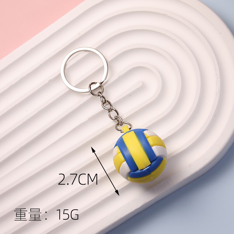 新しいミニブルーボールサッカーのキーホルダーはスポーツ用品のキーホルダー活動の小さい贈り物の現物の卸売りをシミュレーションします。|undefined