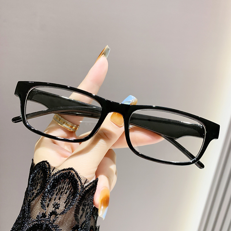 Anti-luz azul de moda leopardo gafas de leopardo marco negro hombre cara redonda luz única pequeño marco de gafas gafas de leopardo gafas de leopardo