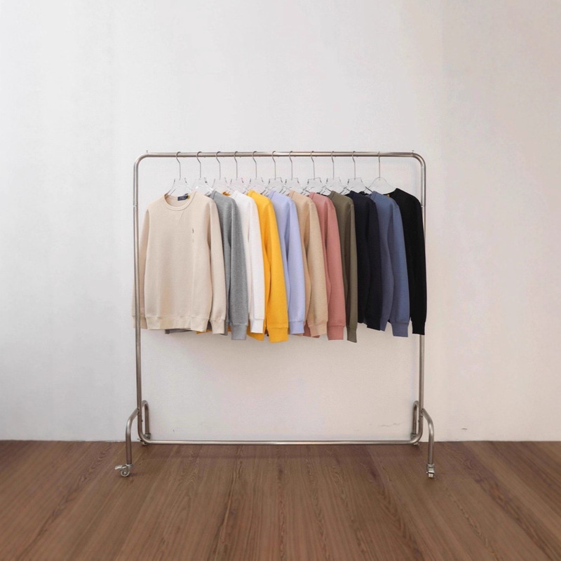 Cross-Border Popular Ralph Lauren Classic Polo Logo Embroidered Crewneck Sweatshirt, Unisex