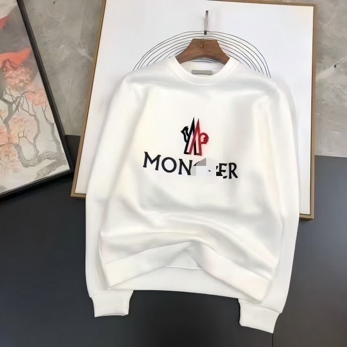 春と秋の新しい正しいバージョン M プラスクラシックファイア多用途刺繍バッジ長袖スウェットシャツ男性と女性のための同じスタイルカジュアルルーズ|undefined