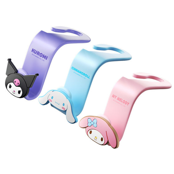 Sanrio Car Car Hook Car Seat Back Hanging Hook Cute Car Seat Small Hook Cartoon Car Hook