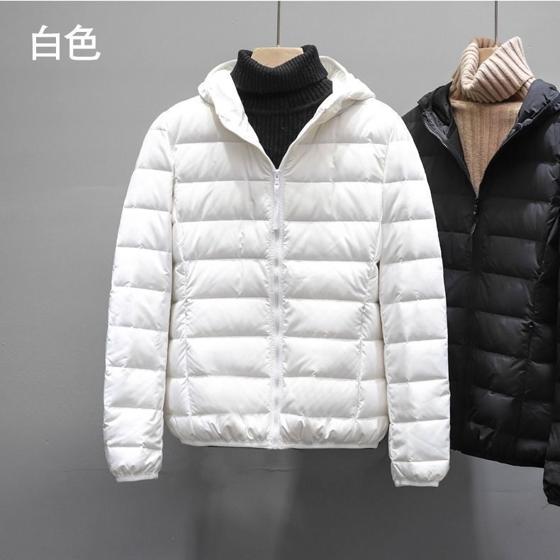 Otoño y invierno nuevo tipo de chaqueta delgada sin costuras, mujer ligera y corta coreana de cuello ligero, chaqueta deportiva al aire libre de tamaño grande