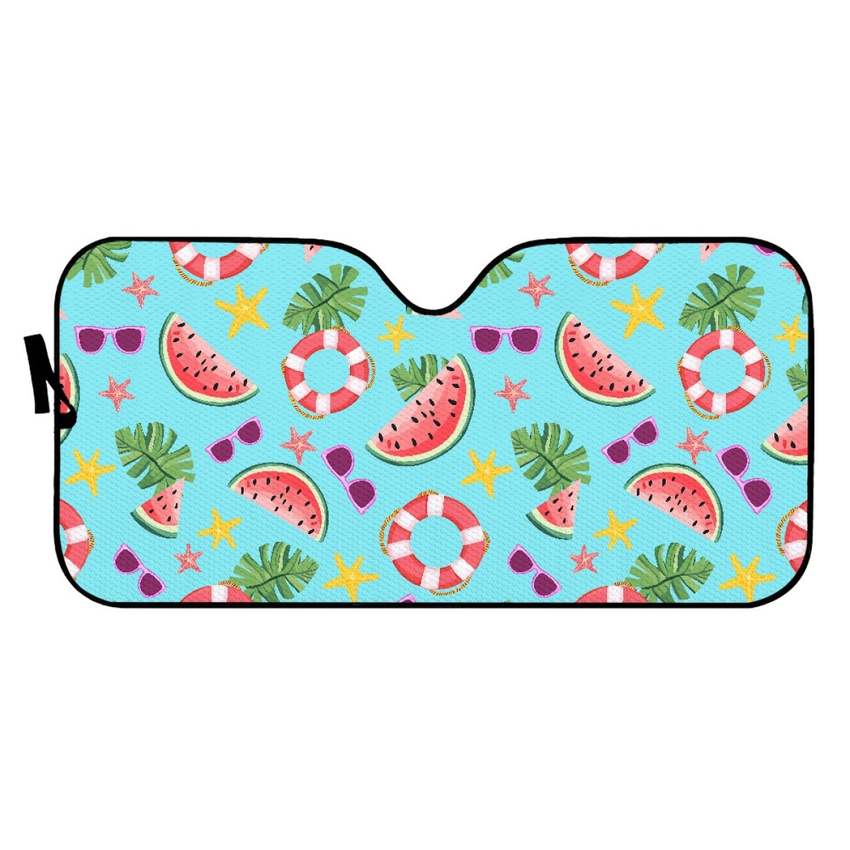Cross-border independent station sliced watermelon car front…