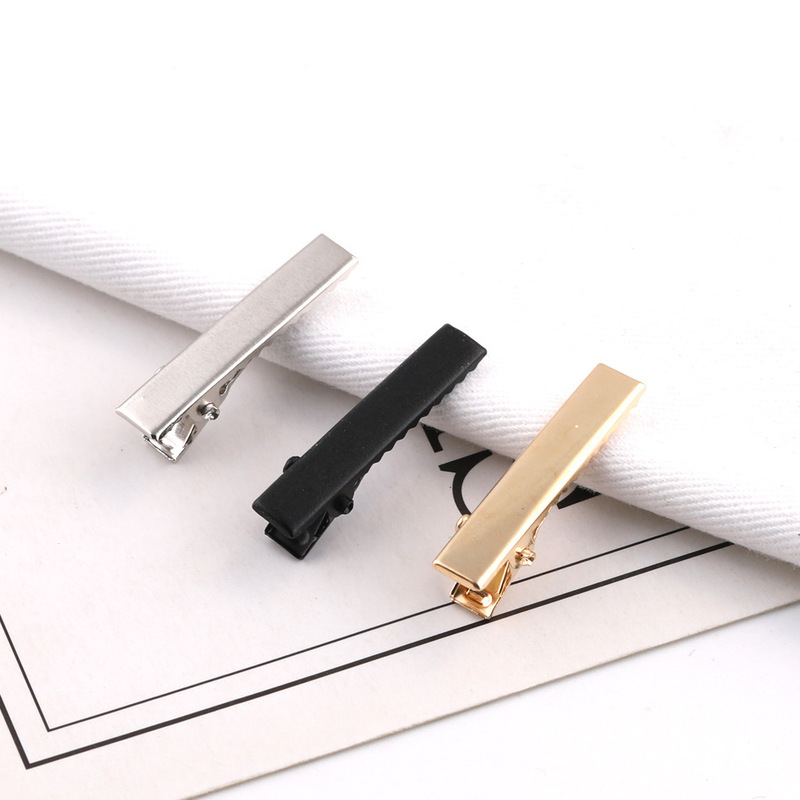 Metal three-color duck bill clip BB clip bangs back head side hair clip diy hair clip hair accessories material accessories Metal three-color duck bill clip BB clip bangs back head side hair clip diy hair clip hair accessories material accessories