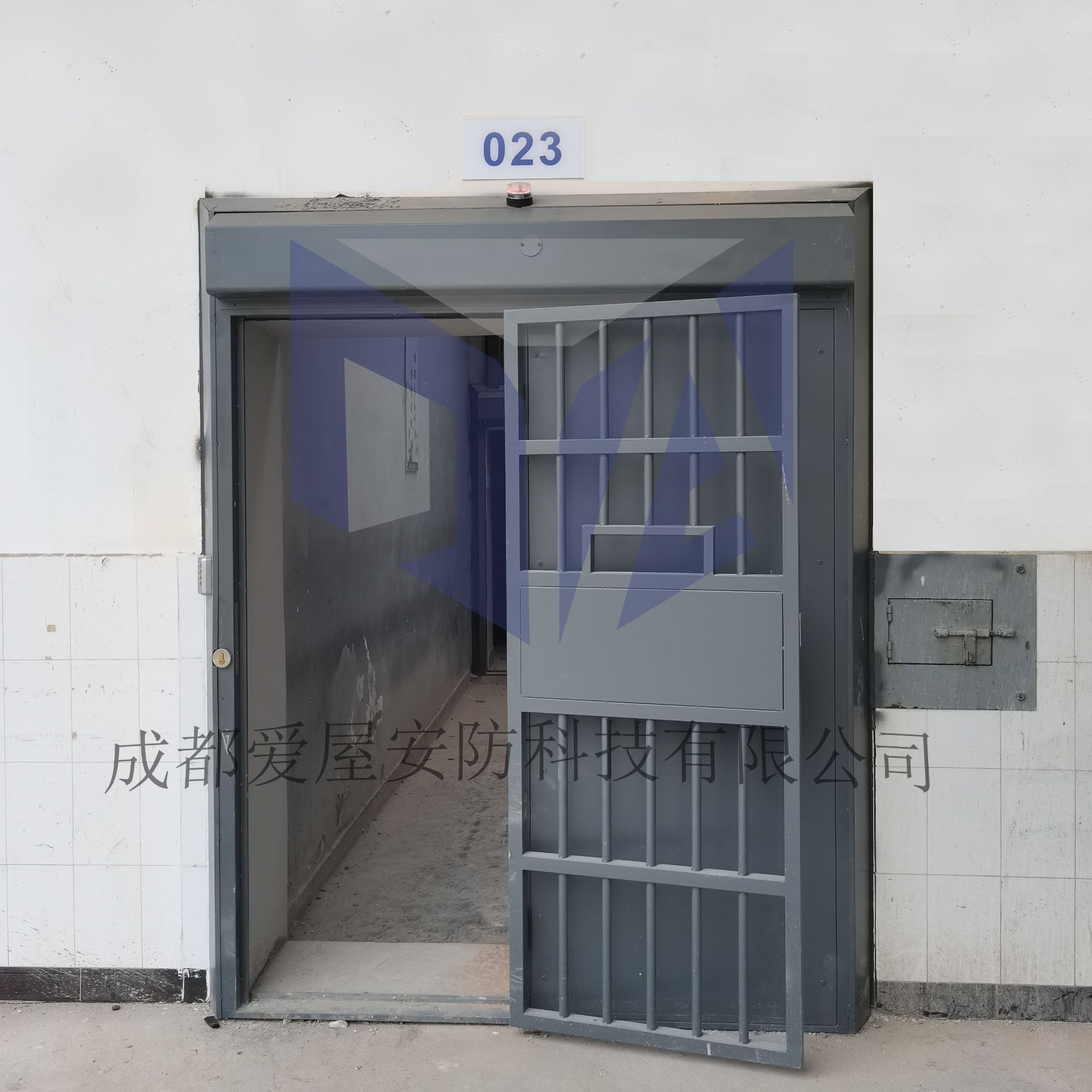 看守所监狱通道栅栏门监室电动平移AB门放风场监区大门厂家-阿里巴巴