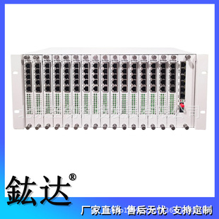 320 Channels of Telephone + 4 Channels of 100m Network Telephone Optical Transceiver Multi-Service Voice Optical Pcm100M