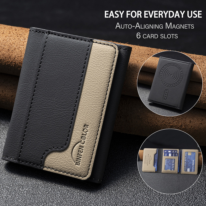 Suitable for Iphone16/17 70% off Magnetic Wallet Card Holder Magnetic Wallet Back Suction Universal Mobile Phone Card Holder
